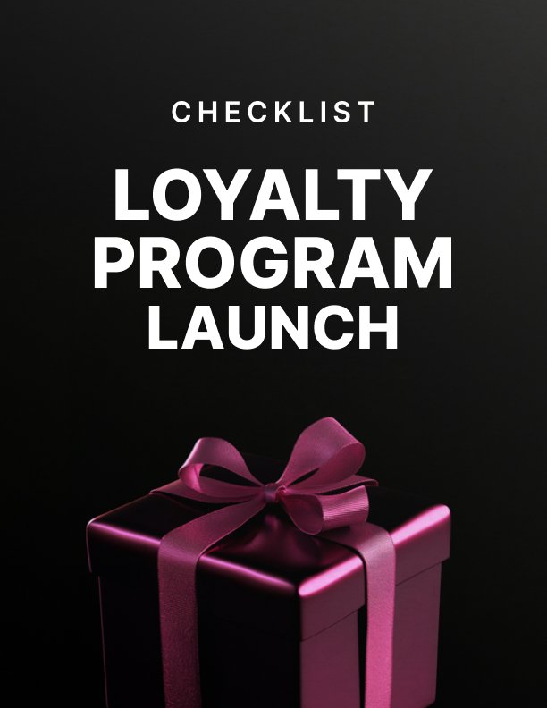 Loyalty Program Launch Checklist